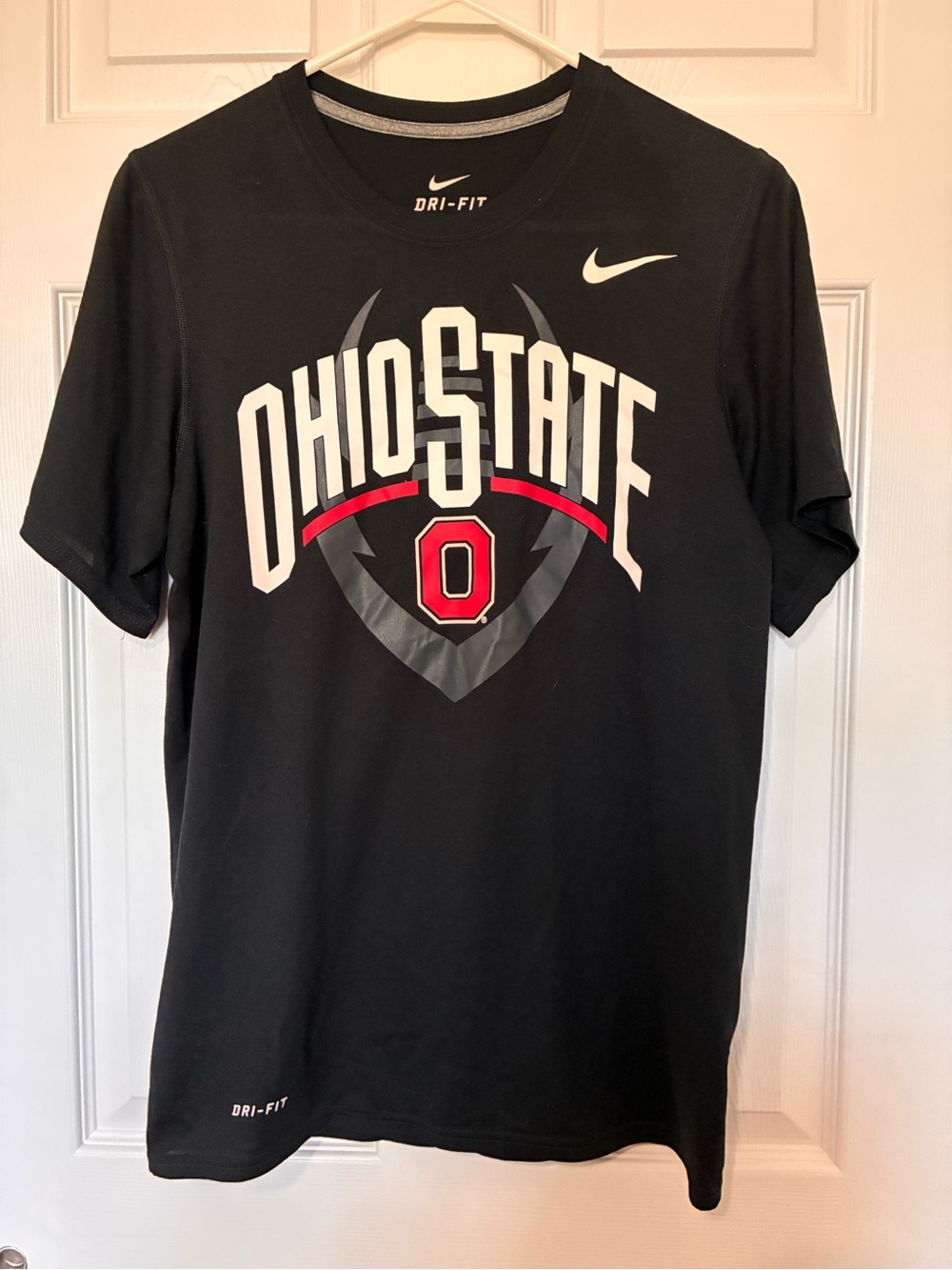 Nike Ohio State Men's Dri-Fit Short Sleeve T-Shirt Size Small Black